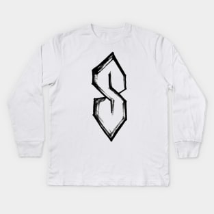 that old school S by Tai's Tees Kids Long Sleeve T-Shirt